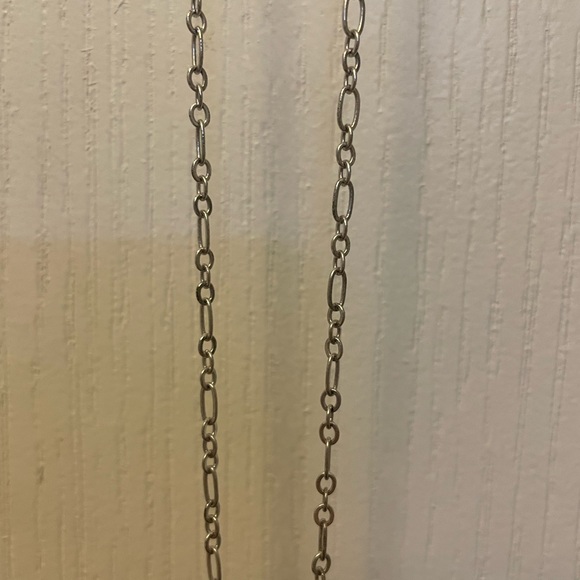 3/$20 | Long Turquoise Silver Necklace - Picture 5 of 5